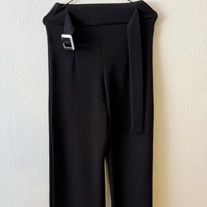 It’s a nice black pants with a nice belt. Never worn but soft.